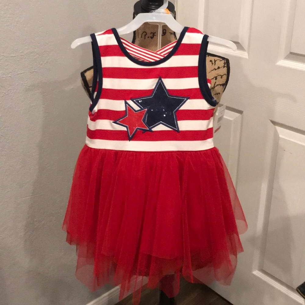 NWT - girls 2 pc patriotic set